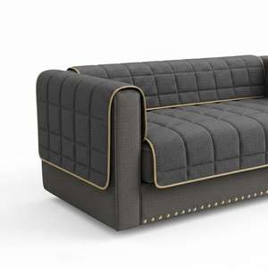 Boîte de rangement pour accoudoir de canapé d'hôtel de luxe, matériau floqué avant, protection de meubles - Product Image 2