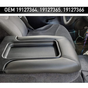 Cubierta de Reposabrazos para Consola Central Chevrolet 19127366, Caja de Almacenamiento de Cuero Beige para GMC 1999-2007 - Product Image 5