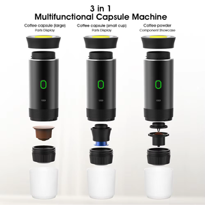 <b>Small</b> MOQ Customized Logo Espresso <b>Machine</b> Travel Portable Grounds <b>Coffee</b> Maker Typed-C Home Outdoor <b>Coffee</b> <b>Machine</b> - Product Image 6