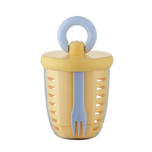 Gobelet à salade portable avec grille de drainage, couvercle en plastique 0-1L, boîte à lunch multifonctionnelle pour le bureau, les étudiants, les pique-niques, cadeau - Product Image 5