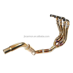 Pot d'échappement sport pour <span class=keywords><strong>moto</strong></span> Benelli TNT <span class=keywords><strong>2022</strong></span> <span class=keywords><strong>600</strong></span>, tuyau d'échappement en alliage de titane, système Golden Catback - Product Image 3