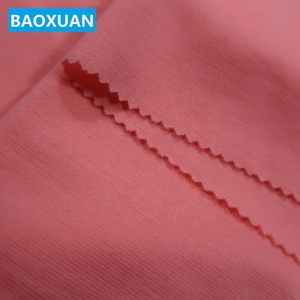 Chinese garment knitted made in china 95% polyester 5% spandex plain dyed textile ponte de <span class=keywords><strong>roma</strong></span> fabric - Product Image 5