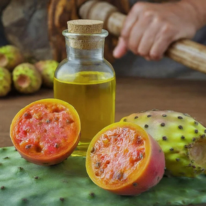100% puro olio essenziale naturale fico d'India olio di semi per il viso massaggio del corpo crema idratante incandescente per capelli unghie viso privato - Product Image 3