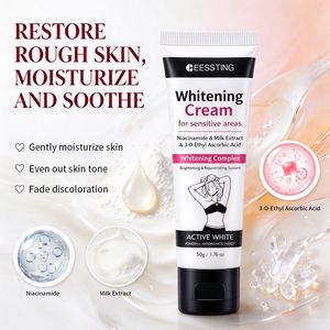 Crème éclaircissante rapide pour l'intérieur des cuisses, les zones du bikini et les aisselles, élimine les taches noires et corrige les taches sombres - Meilleure vente - Product Image 3
