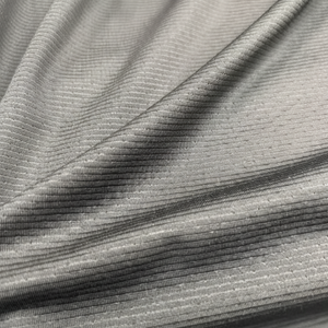 High Quality Knitted Sports Fabric Single Jersey Mesh with 94% Polyester 6% Spandex for Stretch Sportswear - Product Image 1