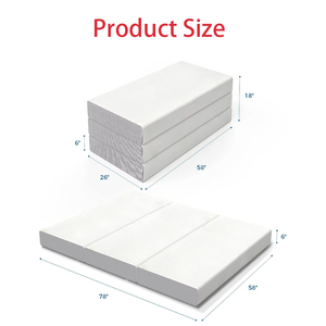 Nội thất căn hộ hiện đại giá rẻ nệm gấp ba nệm tăng cường sự thoải mái với công nghệ gấp ba - Product Image 2