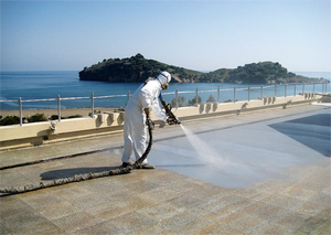 Revêtement polyaspartique, une couche protectrice de polyurée aliphatique appliquée aux surfaces métalliques ou en béton - Product Image 4