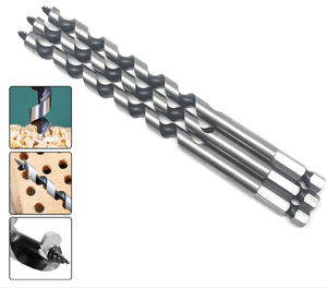 2026-Custom 300mm Hex Shank HCS Wood Auger <b>Drill</b> <b>Bit</b> Designed for Woodworking - Product Image 5