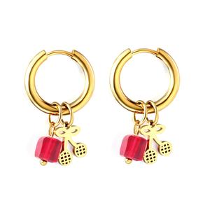 Earings Jewelry <b>Women</b> Free Shipping Stud <b>Small</b> Stainless Steel 18KGold Plated Earings Cute Animal <b>Earrings</b> - Product Image 3