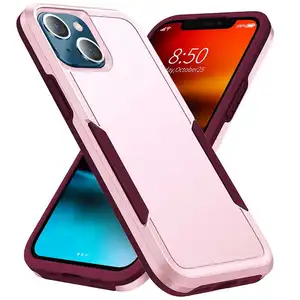 Combo hybrid 2 in 1 combination shockproof blazers cell phone cover house for iPhone 14 6.1 14 pro max hard plastic case luxury