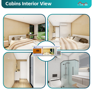 Système de <span class=keywords><strong>construction</strong></span> d'appartements en conteneur modulaire empilable-Solution de logement multifamilial préfabriqué pour les zones urbaines - Product Image 6