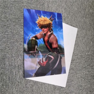 Impresión de Pósteres Económicos al por Mayor, 30 x 40 cm, Imágenes 3D, Impresión de Láminas Lenticulares 3D Personalizadas, Póster de Anime para Promoción - Product Image 2