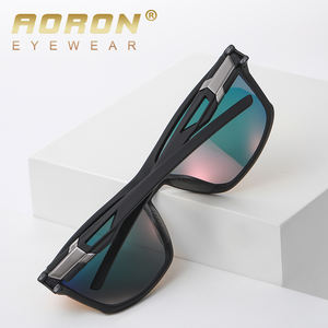 Aoron 3098 Lunettes de soleil pour sports de plein air, protection UV, vision nocturne, verres jaunes photochromiques, lunettes polarisées pour cyclisme - Product Image 4
