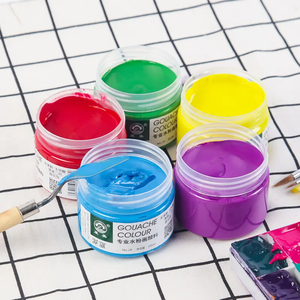 Vente en gros de peinture à la <span class=keywords><strong>gouache</strong></span> 100ml en conserve pour <span class=keywords><strong>artiste</strong></span> outil de peinture acrylique professionnel - Product Image 2