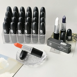 ลิปสติกเนื้อแมทกำมะหยี่ 29 สี ติดทนนาน เม็ดสีแน่น ไม่ทำให้ปากแห้ง ดีไซน์เก๋ไก๋ รูปทรงกระสุน - Product Image 2