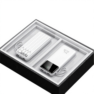 Caricabatterie Portatile LED Display 10000mAh a Basso Prezzo con Cavo Integrato Power Bank Ricarica Rapida USB C per iPhone Tablet Android - Product Image 4