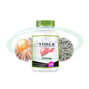 Suplemento para la Salud del Hígado, Ácido Tauroursodeoxicólico (TUDCA) 500mg/1000mg, Vegano, Orgánico, Certificado Halal, para Adultos - Product Image 1