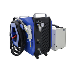 Nouvelle machine de soudage au laser à fibre portative 4 en 1, 1500W, Raycus, soudage, découpe, nettoyage, élimination de la rouille, équipement intégré - Product Image 4