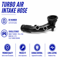 Tuyau d'admission d'air moteur en gros pour BMW E70 E71 F15 OE 13717571350, tube de conduit d'admission, soufflet de filtre à air, pièce de rechange automobile
