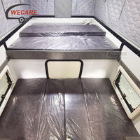 Wecare Camping-car sur mesure pour pick-up, caravane coulissante, camping-car tout-terrain à quatre roues, camping-car coulissant pour pick-up