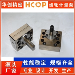 Bomba Dosificadora Química de Acero Inoxidable Hcop Precision Gear Pump Jrg 0.6a1 10 L Mpa Motor Servo - Product Image 5