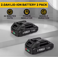 Tronçonneuse sans fil portative industrielle OEM de 700 W alimentée par batterie avec guide-chaîne de 6 pouces, outil de coupe de bois de qualité industrielle et bricolage
