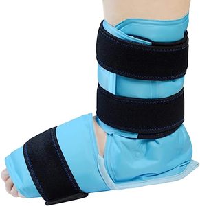 Compresa de Gel Frío Reutilizable para Tobillos, Alivio del Dolor de Tendón de Aquiles, a Prueba de Fugas, Duradera, Multifuncional, Apta para Microondas - Product Image 1