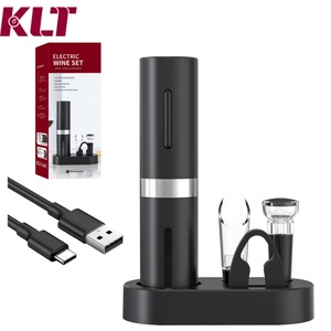 Sacacorchos Automático, Abridor de Vino con Logotipo Personalizado, Juego de Abridor de Vino Eléctrico - Product Image 1