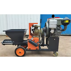 آلات رش الملاط الصغيرة المحمولة لسقف الجدار ، مشاريع الحرف اليدوية سهلة التنظيف - Product Image 6