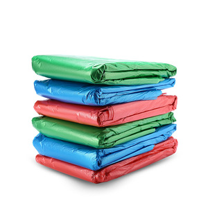 Large Thickened Garbage <b>Bags</b> <b>30L</b> 50L 100L 240L Commercial Catering Sanitation Blue Green Red XL Size - Product Image 2