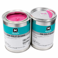 MOLYKOTE EM-50LP PAO Synthetic Plastic Gear Grease Low Noise Non Silicone Lubricant for Precision Electrical Equipment 1kg
