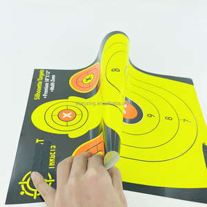 <span class=keywords><strong>Cible</strong></span> de tir pleine grandeur Silhouette prix Tagger accessoires de chasse en plein air 18X12 pouces <span class=keywords><strong>cible</strong></span> de papier mobile pour le tir - Product Image 4