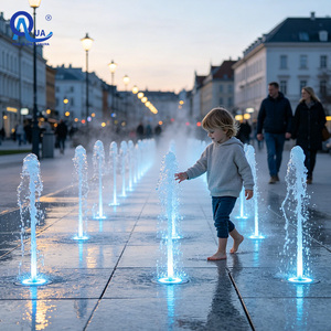 Fuente musical danzante de gran escala Water Crown, equipo de chorro de agua de acero inoxidable completo para plaza o lugar turístico. - Product Image 4