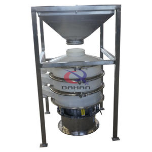 Agitador de tamiz vibratorio de plástico móvil portátil para materiales refractarios de mineral componente de Motor de núcleo de alúmina de cal de caolín - Product Image 2