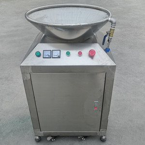 Broyeur de déchets alimentaires commercial en acier inoxydable, moteur électrique AC, alimentation continue, pour cuisine - Product Image 1