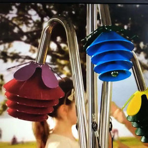 ปรับแต่งระฆังฮาร์โมนีเหล็กสำหรับสนามเด็กเล่นกลางแจ้งที่ขายดีที่สุด เหมาะสำหรับใช้ในโรงเรียนและห้างสรรพสินค้า - Product Image 2