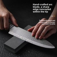 Couteau de chef professionnel en acier inoxydable à haute teneur en carbone de 8 pouces |   Couteau de cuisine commercial multi-usage pour viande et légumes