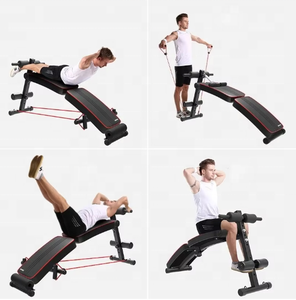 PINJIAN banc de musculation pliable équipements d'exercice planche haltère abdominale Machines de fitness - Product Image 2