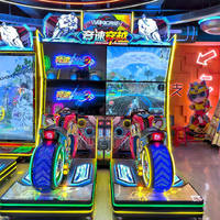 Simulateur de Moto en Promotion : Machine de Jeu d'Arcade à Mouvement Complet pour Adultes – Idéal pour Centres de Divertissement Intérieurs