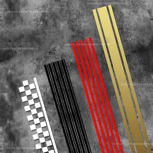 Motocicleta Adesivos para Honda Kawasaki S1000R DIY Tanque De Combustível Acessórios Stripe Pinstripe Decoração Car Styling Decalque Impermeável