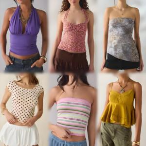 Liquidación de Inventario 2026: Blusas de Mujer a la Moda, Sexys y Casuales, Estilos Combinables, Camisetas, Envío Aleatorio - Product Image 4
