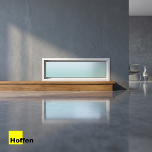 Fenêtre et porte extérieures fixes modernes en verre HOFFEN insonorisées 120x40, best-seller - Product Image 3