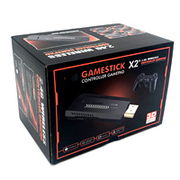 Console de jeu vidéo X2 Plus 4K Retro Game Stick HD Home avec 2 contrôleurs sans fil intégrés 30000 + jeux