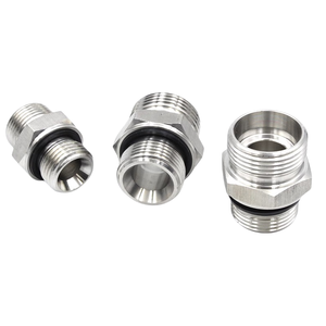 Raccords de transition hydraulique haute pression, joints étanches ED, adaptateurs BSP mâle à joint captive, raccords 1CB-WD, adaptateur de tuyau métrique - Product Image 1