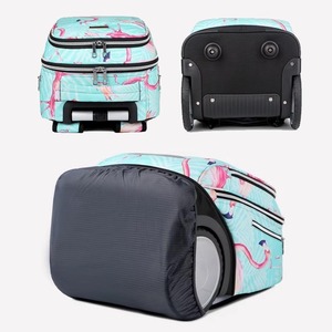 Eco-friendly Wheeled Bagpack New Design Colorful Printed Kids Backpack with <strong>Wheels</strong> School Bag Bookbag <strong>Rucksack</strong> for Students - Product Image 3