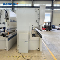 Máquina de Doblado CNC Híbrida PDS110/4100 de 110 Toneladas y 4100 mm para Fabricación de Gabinetes HVAC y Puertas Metálicas
