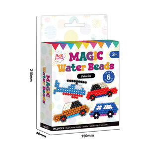 <span class=keywords><strong>Kit</strong></span> <span class=keywords><strong>de</strong></span> <span class=keywords><strong>démarrage</strong></span> créatif pour enfants Perles fusibles Arts & Crafts Accessoires Set Avion & Voiture Jouets sans chaleur Recharge Jouets éducatifs - Product Image 2