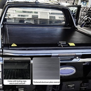 Cubierta Retráctil de Aluminio Resistente para Camioneta 4x4, Cubierta Impermeable Enrollable para la Caja de Carga, Compatible con Ford Ranger - Product Image 1