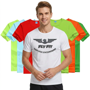 T-shirt unisexe décontracté respirant pour homme, vierge, à motif uni, en tissu sérigraphié, col rond, manches courtes, coupe classique - Product Image 6