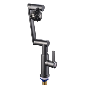 <span class=keywords><strong>Robinet</strong></span> <span class=keywords><strong>de</strong></span> salle <span class=keywords><strong>de</strong></span> bain moderne sans contact, rotation flexible à 1080 degrés, noyau <span class=keywords><strong>de</strong></span> vanne en céramique, plastique ABS, bras robotique, <span class=keywords><strong>extension</strong></span> rotative - Product Image 2